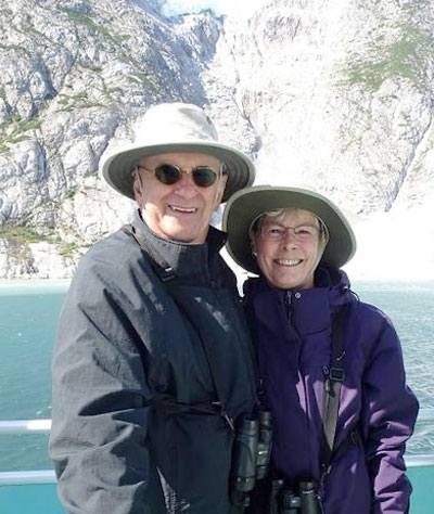 Peggy Sagan and Mike Simons